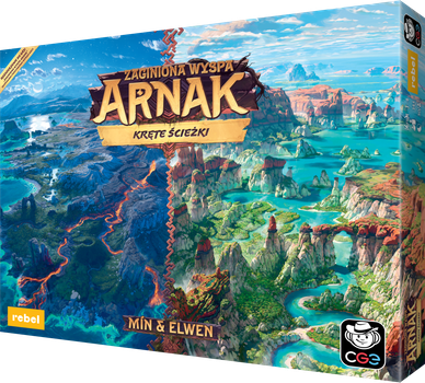 Dodatek do gry Rebel Zaginiona wyspa Arnak: Kręte ścieżki (edycja polska) (5906954790859)
