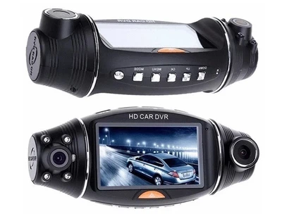 Автомобильный видеорегистратор Kers R310 GPS 2 камеры Черный