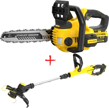 Пила цепная аккумуляторная + Триммер аккумуляторный STANLEY FATMAX (SFMCCS630M1+SFMCST933M1)