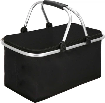 Termiczny koszyk piknikowy Springos CS0082 składany 30 L Czarny (5907719454658)