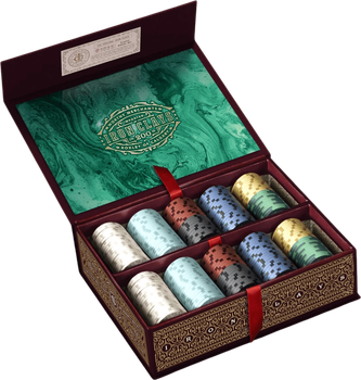 Dodatek do gry planszowej Roxley Games Iron Clays: Żetony do gry Brass 200 szt. (9781988884684)