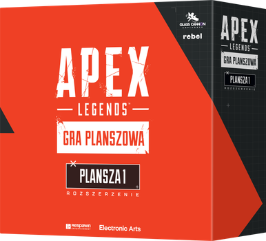 Dodatek do gry planszowej Glass Cannon Unpluged Apex Legends: Gra planszowa - Rozszerzenie: Plansza 1 (edycja polska) (5906954790118)