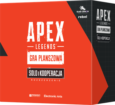 Dodatek do gry planszowej Glass Cannon Unpluged Apex Legends: Gra planszowa - Rozszerzenie: Solo i kooperacja (edycja polska) (5906954790095)