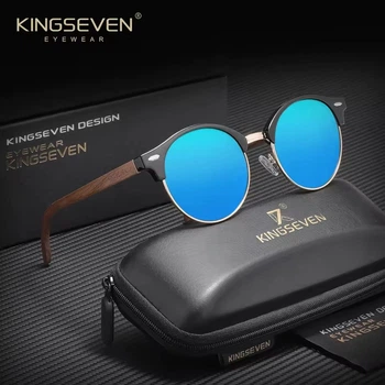 Пляризационные солнцезащитные очки для мужчин и женщин KINGSEVEN N5517 Blue