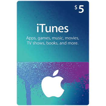 iTunes Gift Card 5$ (Регион Юж. Америка)