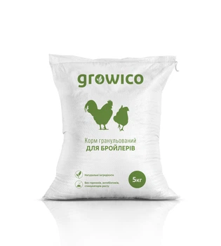 Комбікорм для Бройлерів Growico Гровер 5 кг
