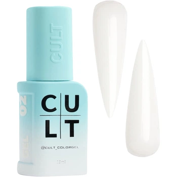 CULT Bottle Gel Рідкий гель №002 Cloud White , 13 мл