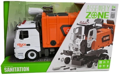 Śmieciarka Madej z funkcjami dźwięku i światła 013127 (5903631497254)