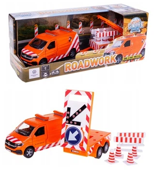 Набір Kids Globe дорожня служба зі звуковими та світловими ефектами 510365 (8713219505373)