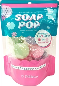 Набір мила Pelican Soap Pop 3-х видів 15 г х 9 шт (4976631481753)