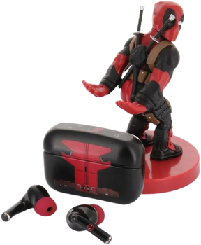 Навушники EXG Pro Marvel Deadpool Buds Pro Wireless Bluetooth Black/Red (5060525897085)