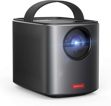 Портативный проектор Anker Nebula Mars II Pro HD 500 ANSI люмен Android 7.1 аккумуляторный Home Cinema Pack HDMI Черный