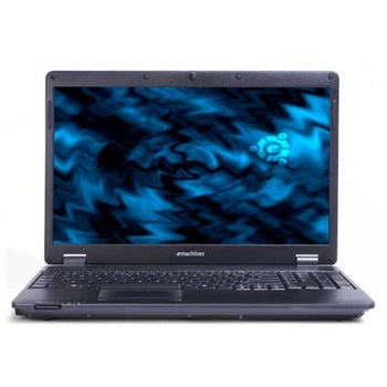 Ноутбук Acer eMachines E728 / 15.6" (1366x768) TN / Intel Pentium T4500 (2 ядра по 2.3 GHz) / 4 GB DDR3 / 320 GB HDD / Intel GMA 4500M Graphics / WebCam / АКБ не держит б/у