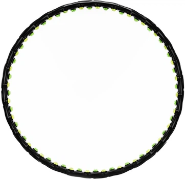Обруч Actiget з масажними накладками 88 см Чорно-зелений ACT0135 (5908455309578)