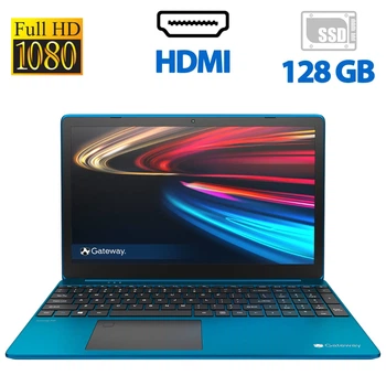 Ультрабук Б-класс Gateway / 15.6" TN / Pentium N5030 (4 ядра по 1.1-3.1GHz) / 4GB DDR4 / 128GB SSD / UHD Graphics 605 / WebCam / HDMI б/у