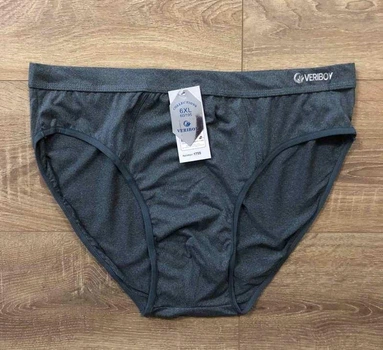 Труси чоловічі плавками батал Veriboy Джордж бавовна серо-зелений 5XL (6012_2)