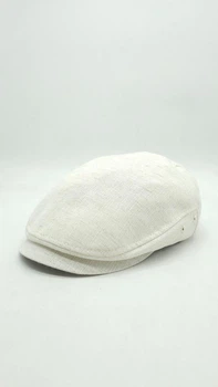 Кепка пряма реглан лляна однотонна Mazur 58 Лляний KP13-L95