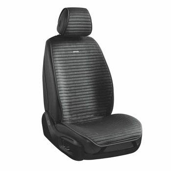 Комплект премиум накидок для сидений CarLife Sport, black