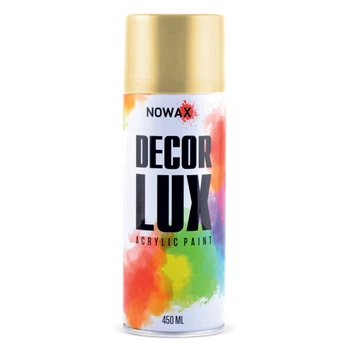 Краска акриловая Nowax Spray Светло-золотая 450 мл (NX48057/NX65057)