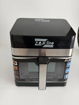 Аэрофритюрница Zepline, 4200 Вт, 13 л, аэрофритюрница без масла, кухонная мультипечь с окошком и формой