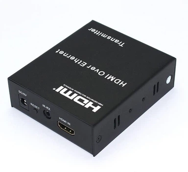 Удлинитель HDMI по кабелю UTP S0614 до 120 м с БП 3D RX TX для телевизора (B52C93BC8919)
