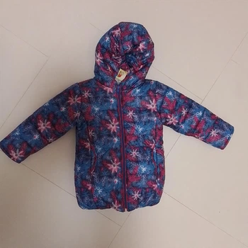 Куртка зимова BABYKROHA для дівчинки 98 см синя 27702