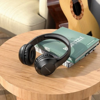 Бездротові навушники Bluetooth Borofone BO4 Charming для музики та спілкування з тривалим часом роботи