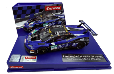 Автомобіль Carrera Digital 132 Lamborghini Huracán GT3 Evo2 Paul Motorsport 32059 масштаб 1:32 (4007486320598)