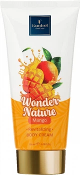 Крем для тіла  Famirel Wonder Nature Mango Revitalizing Body Cream Манго Ревіталізуючий 180 мл (7290114086127)