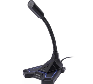 Мікрофон USB ігровий Maxxter Ghost Sound з підсвічуванням чорний - Б/В