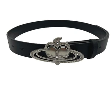 Ремінь Vivienne Westwood жіночий чорного кольору 65097