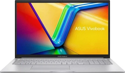 Ноутбук ASUS 17.3" X1704VA-AU756 Vivobook (FHD IPS) /Intel i3-1315U /16GB /F512GB /UMA /NoOS /Сріблястий