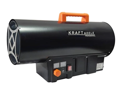 Газовая тепловая пушка Kraft&Dele KD11706, 45 кВт, с термостатом, пропан-бутан