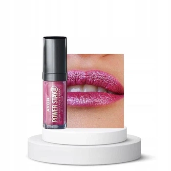 Рідка губна помада Avon "СуперСтійкість" з дрібним глітером,відтінок Спалах рожевого (Rose flash) 7 мл