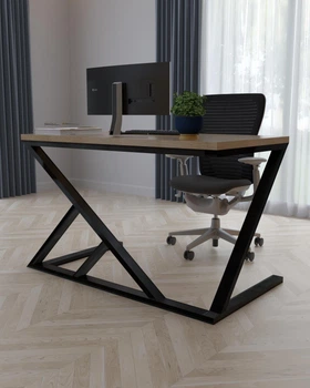 Письменный стол в стиле лофт EcoLoft Vector DSP-1385-1 Дуб Аппалачи