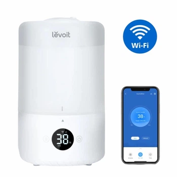 Зволожувач повітря LEVOIT Dual 200S Smart Top-Fill, 27 м², УЛЬТРАЗВУКОВИЙ, СЕНСОРНЕ КЕРУВАННЯ, 3 Л