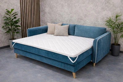 Тонкий матрац-топер Smart Mattresses Rest Slim двоспальний 150x190 см