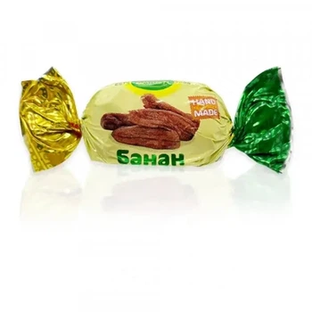 Цукерки Amanti «Банан в глазурі», 1 кг