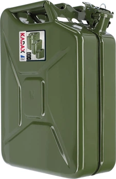 Каністра для палива Kadax Idre 20 л Зелена K4149 (5903699431825)
