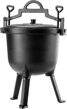 Чавунний казанок Kadax Hagen мисливський 7 л K8421 (5903699477670)