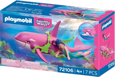 Набір іграшок Playmobil Mermaid Косатка з русалкою 72106 (4008789721068)