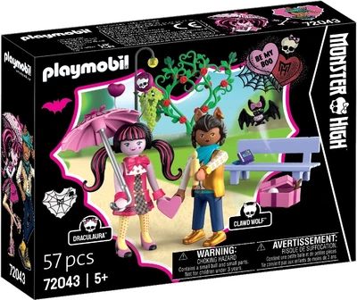 Zestaw zabawek Playmobil Monster High Randka Walentynkowa 72043 (4008789720436)