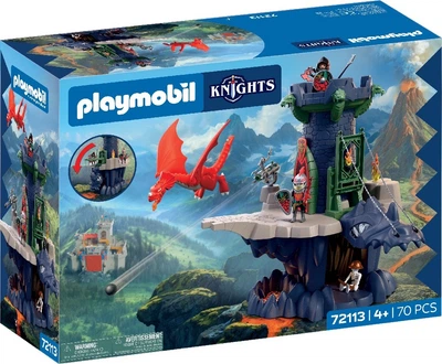Набір іграшок Playmobil Knights Вежа лицарів герба Дракона 72113 (4008789721136)