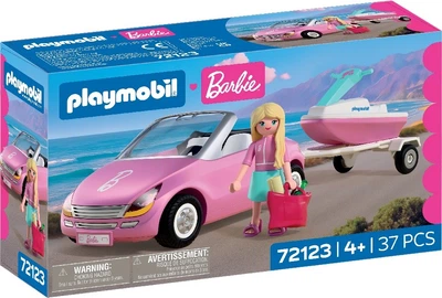 Набір іграшок Playmobil Barbie Кабріолет 72123 (4008789721235)