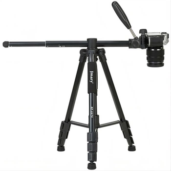 Портативный штатив JMARY KP-2274 с трёхосевой головкой, регулируемый, 4 секции, до 167 см, черный