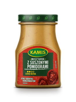 Гірчиця з сушеними помідорами 185г Kamis(5900084270519)