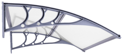 Daszek nad drzwi Springos HA7474 120 x 80 cm Szary (5907719485393)