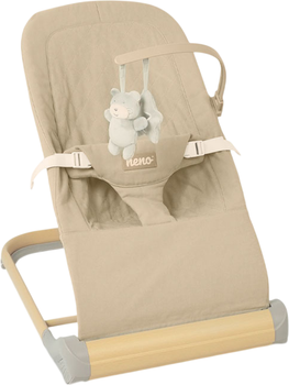 Шезлонг для немовлят Neno Nesso Cream (5902479675725)