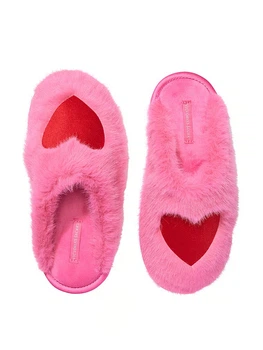 Домашні капці Victoria's Secret Luxe Plush Closed-Toe Slippers M 39 р Рожевий (27220150)