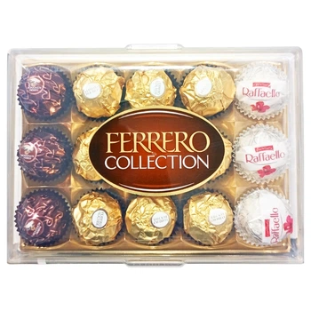 Цукерки Ferrero Collection асорті 172 г